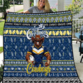 Cowboys Rugby Xmas Quilt Australia NRL Mascot