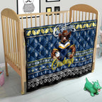 Cowboys Rugby Xmas Quilt Australia NRL Mascot