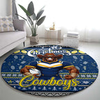 Cowboys Rugby Xmas Round Carpet Australia NRL Mascot