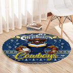 Cowboys Rugby Xmas Round Carpet Australia NRL Mascot