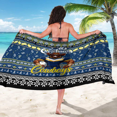 Cowboys Rugby Xmas Sarong Australia NRL Mascot