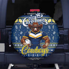 Cowboys Rugby Xmas Spare Tire Cover Australia NRL Mascot
