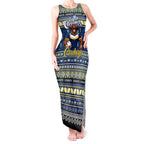 Personalized Cowboys Rugby Xmas Tank Maxi Dress Australia NRL Mascot