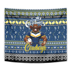Cowboys Rugby Xmas Tapestry Australia NRL Mascot