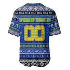 Personalized Eels Rugby Xmas Baseball Jersey Australia NRL Mascot