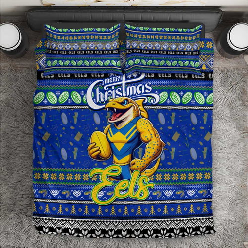 Eels Rugby Xmas Bedding Set Australia NRL Mascot