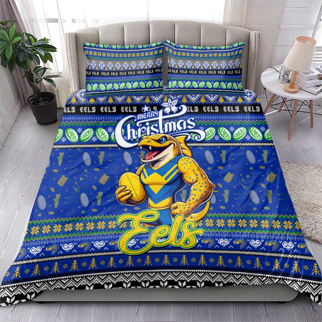 Eels Rugby Xmas Bedding Set Australia NRL Mascot