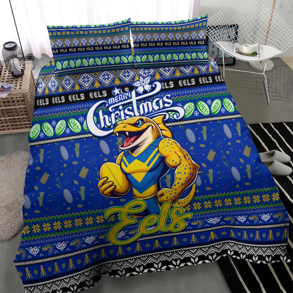 Eels Rugby Xmas Bedding Set Australia NRL Mascot