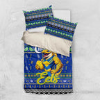 Eels Rugby Xmas Bedding Set Australia NRL Mascot