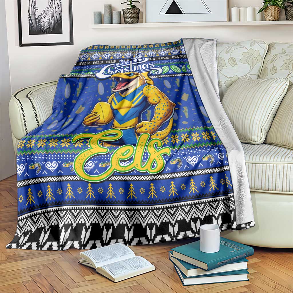 Eels Rugby Xmas Blanket Australia NRL Mascot