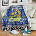 Eels Rugby Xmas Blanket Australia NRL Mascot