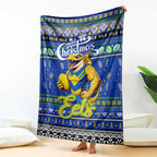 Eels Rugby Xmas Blanket Australia NRL Mascot