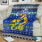 Eels Rugby Xmas Blanket Australia NRL Mascot