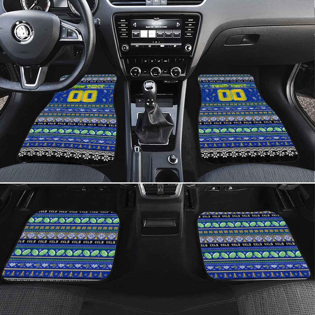 Eels Rugby Xmas Car Mats Australia NRL Mascot