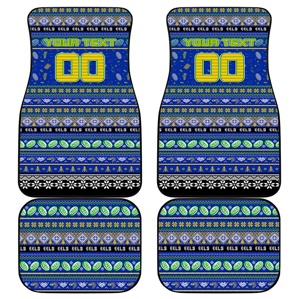 Eels Rugby Xmas Car Mats Australia NRL Mascot
