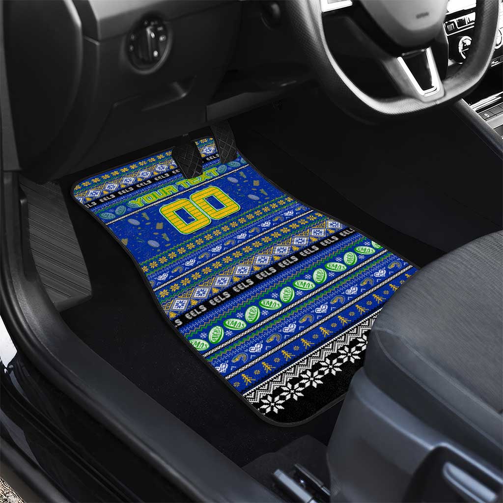 Eels Rugby Xmas Car Mats Australia NRL Mascot