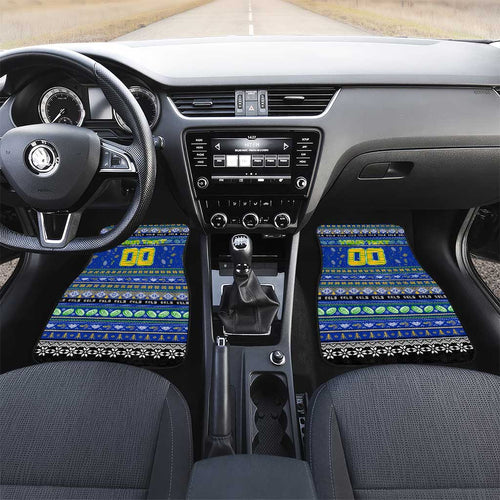 Eels Rugby Xmas Car Mats Australia NRL Mascot