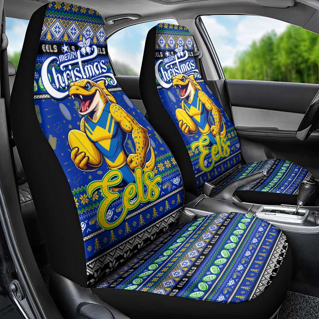 Eels Rugby Xmas Car Seat Cover Australia NRL Mascot