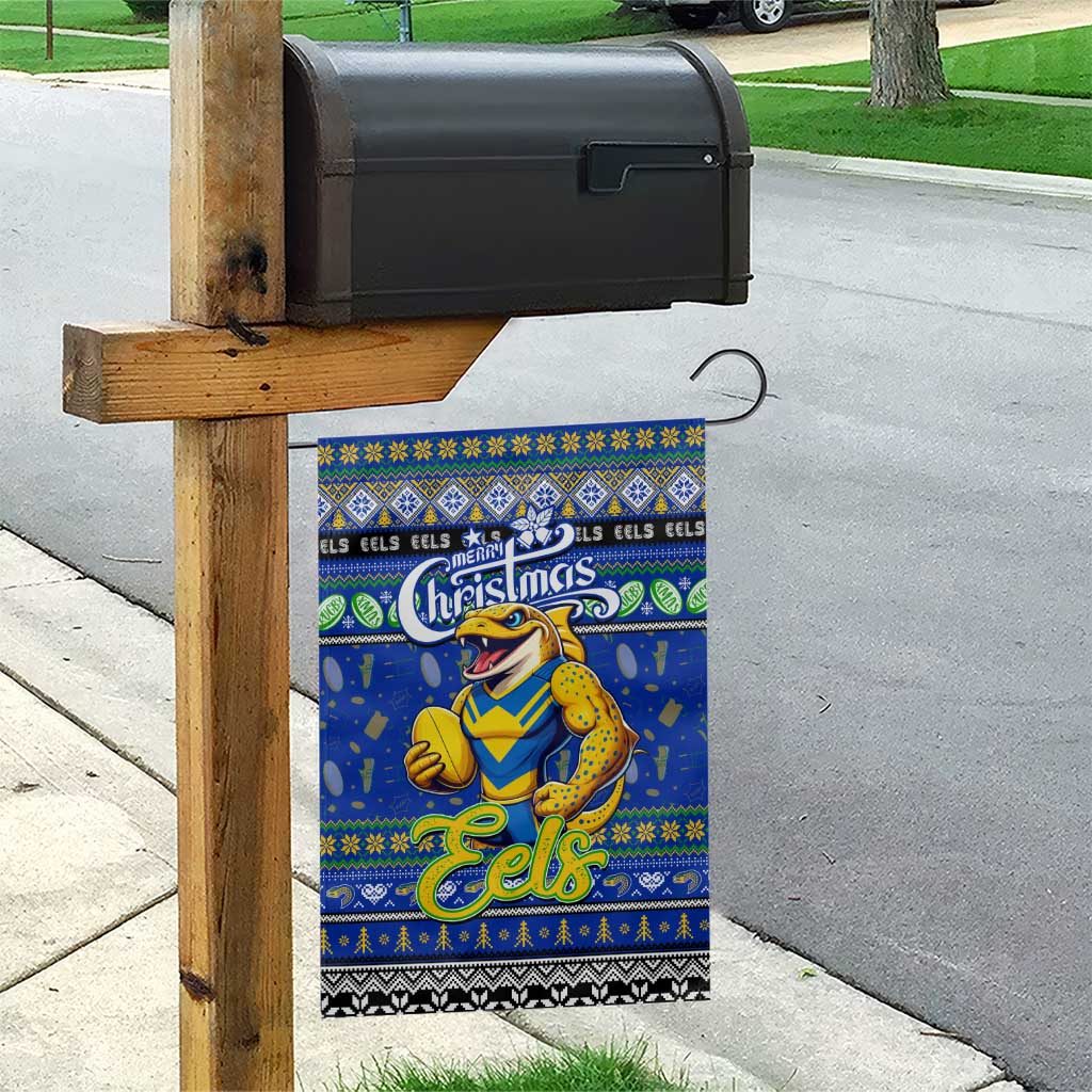 Eels Rugby Xmas Garden Flag Australia NRL Mascot