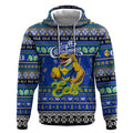 Personalized Eels Rugby Xmas Hoodie Australia NRL Mascot