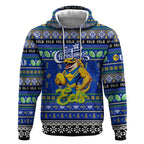 Personalized Eels Rugby Xmas Hoodie Australia NRL Mascot