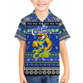 Personalized Eels Rugby Xmas Kid Hawaiian Shirt Australia NRL Mascot