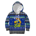 Personalized Eels Rugby Xmas Kid Hoodie Australia NRL Mascot
