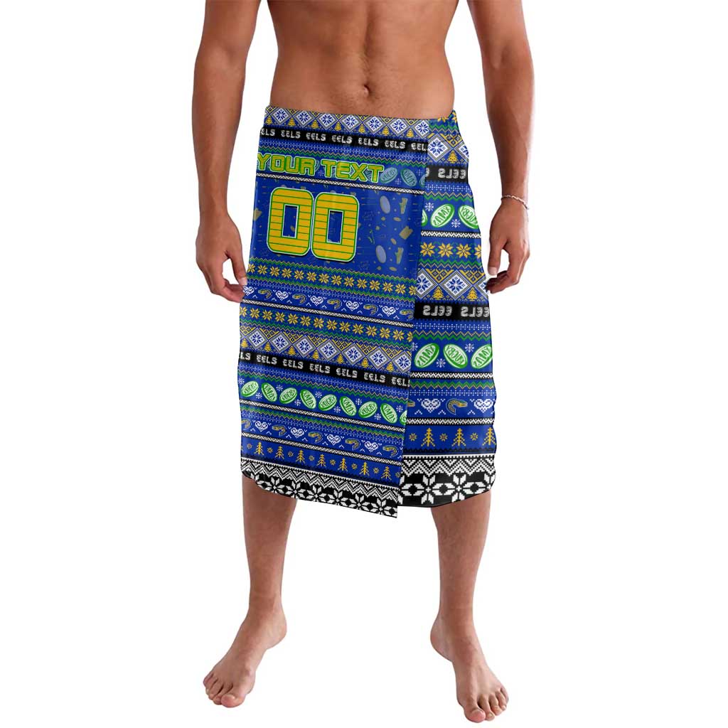 Personalized Eels Rugby Xmas Lavalava Australia NRL Mascot