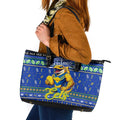 Eels Rugby Xmas Leather Tote Bag Australia NRL Mascot