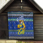 Eels Rugby Xmas Quilt Australia NRL Mascot
