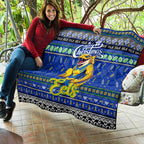 Eels Rugby Xmas Quilt Australia NRL Mascot