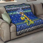 Eels Rugby Xmas Quilt Australia NRL Mascot