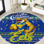 Eels Rugby Xmas Round Carpet Australia NRL Mascot