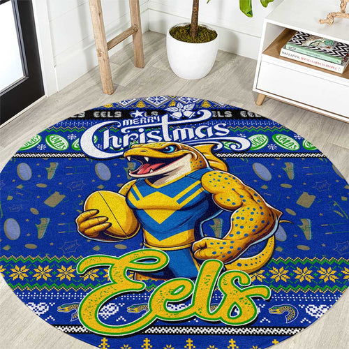 Eels Rugby Xmas Round Carpet Australia NRL Mascot
