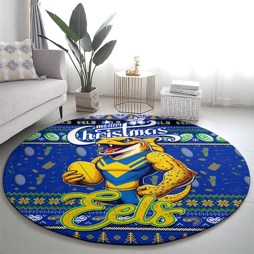 Eels Rugby Xmas Round Carpet Australia NRL Mascot
