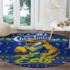 Eels Rugby Xmas Round Carpet Australia NRL Mascot