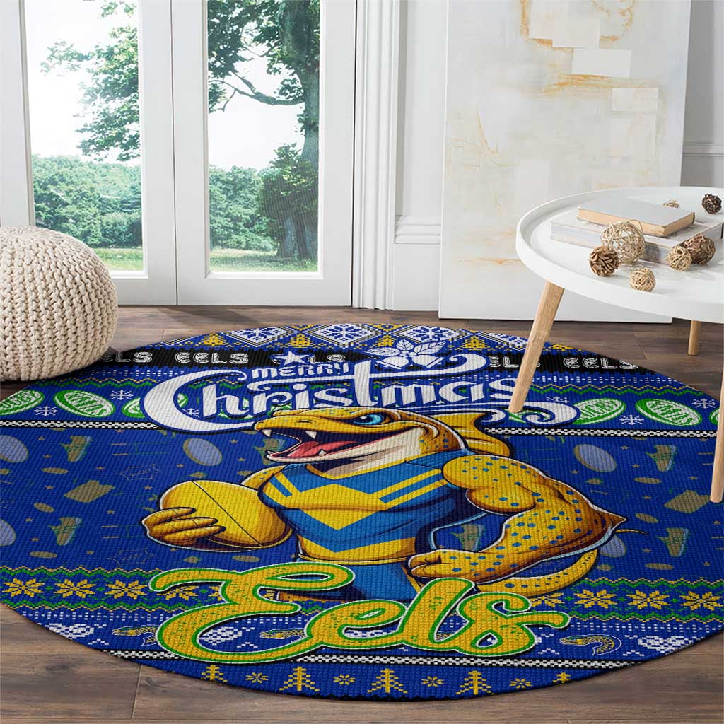 Eels Rugby Xmas Round Carpet Australia NRL Mascot