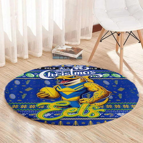 Eels Rugby Xmas Round Carpet Australia NRL Mascot