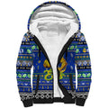 Personalized Eels Rugby Xmas Sherpa Hoodie Australia NRL Mascot