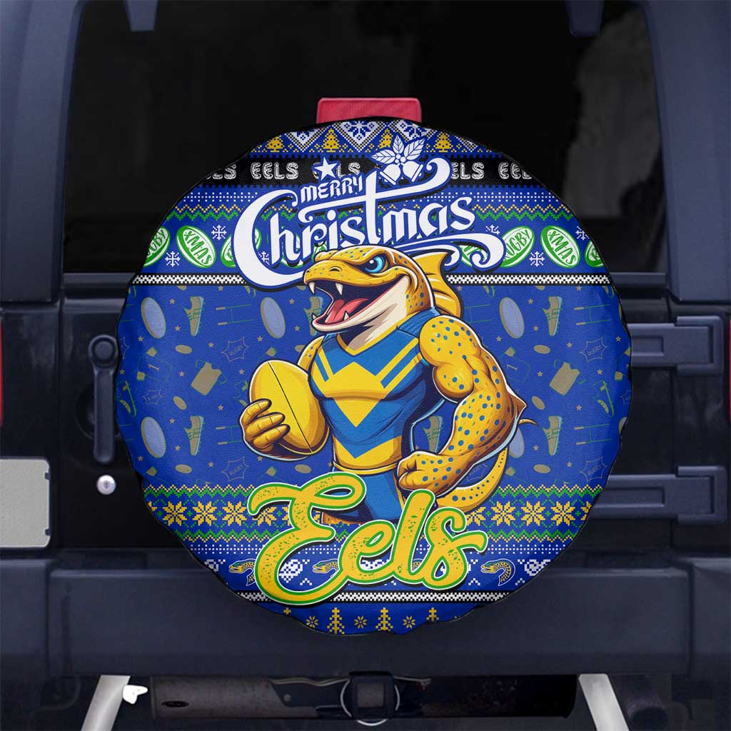 Eels Rugby Xmas Spare Tire Cover Australia NRL Mascot