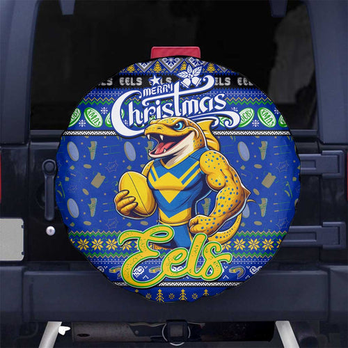 Eels Rugby Xmas Spare Tire Cover Australia NRL Mascot
