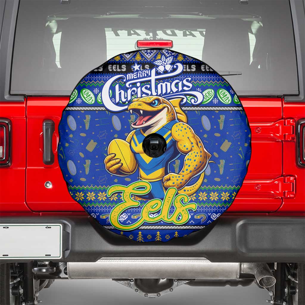 Eels Rugby Xmas Spare Tire Cover Australia NRL Mascot