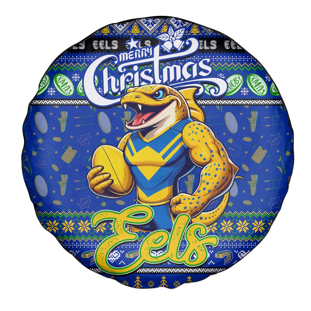 Eels Rugby Xmas Spare Tire Cover Australia NRL Mascot