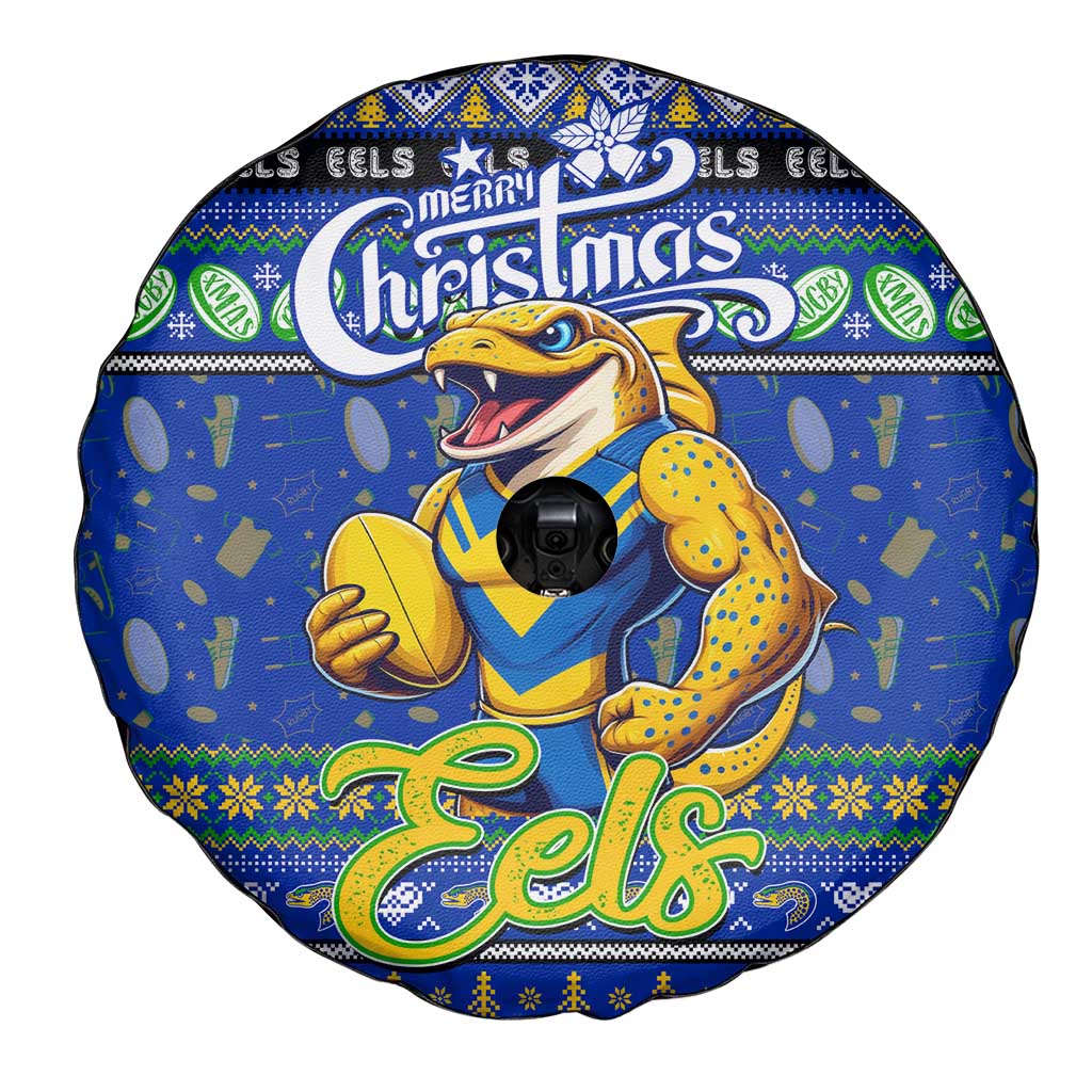 Eels Rugby Xmas Spare Tire Cover Australia NRL Mascot