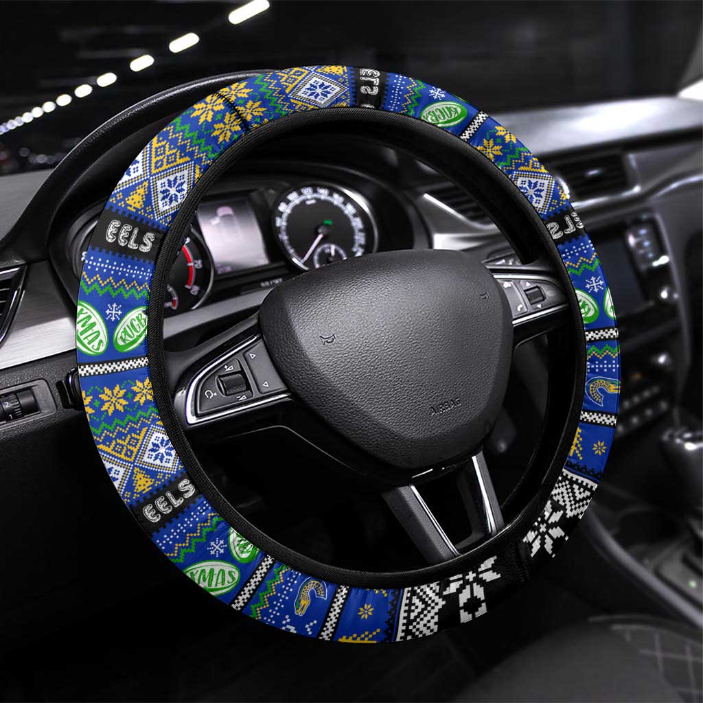 Eels Rugby Xmas Steering Wheel Cover Australia NRL Mascot