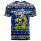 Personalized Eels Rugby Xmas T Shirt Australia NRL Mascot