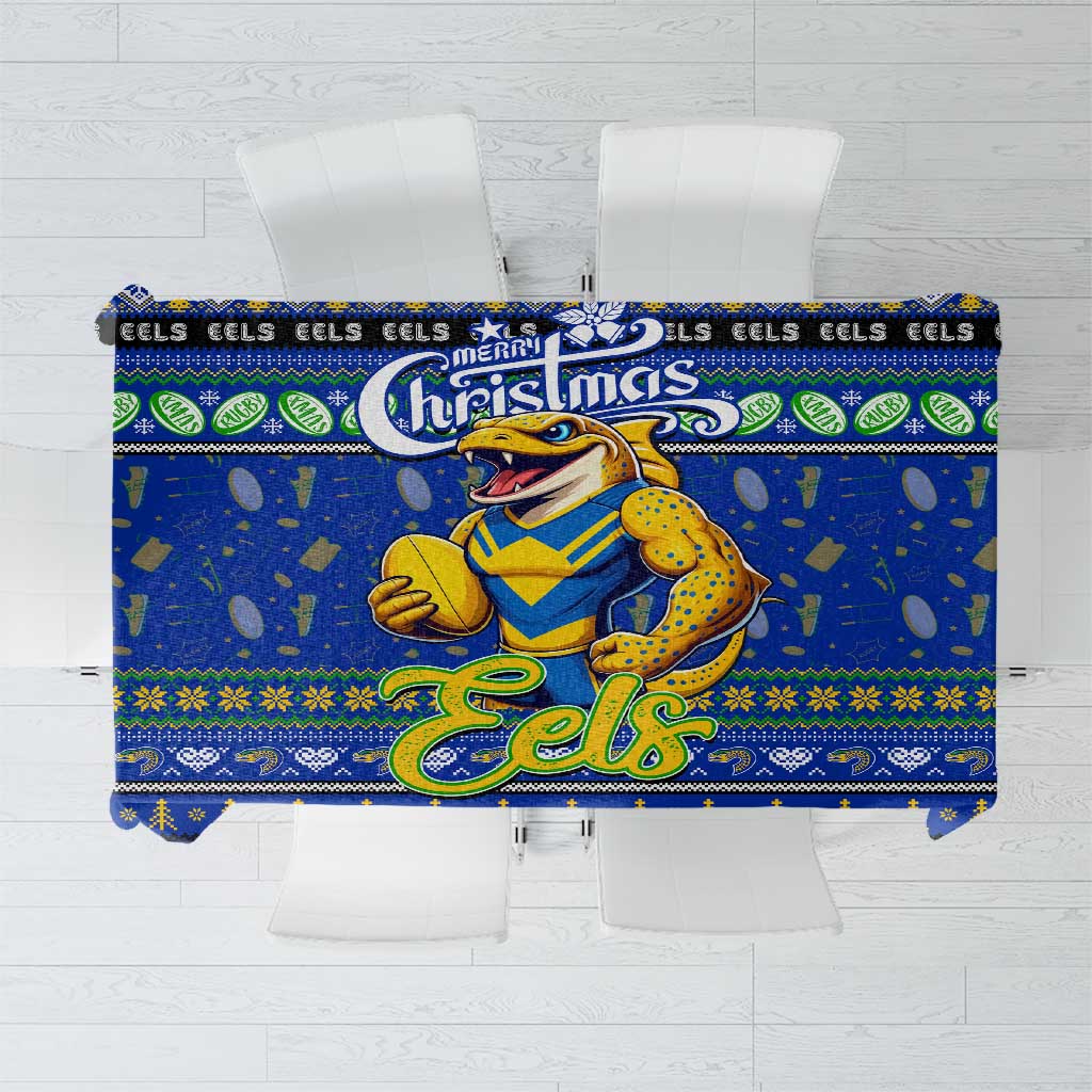 Eels Rugby Xmas Tablecloth Australia NRL Mascot