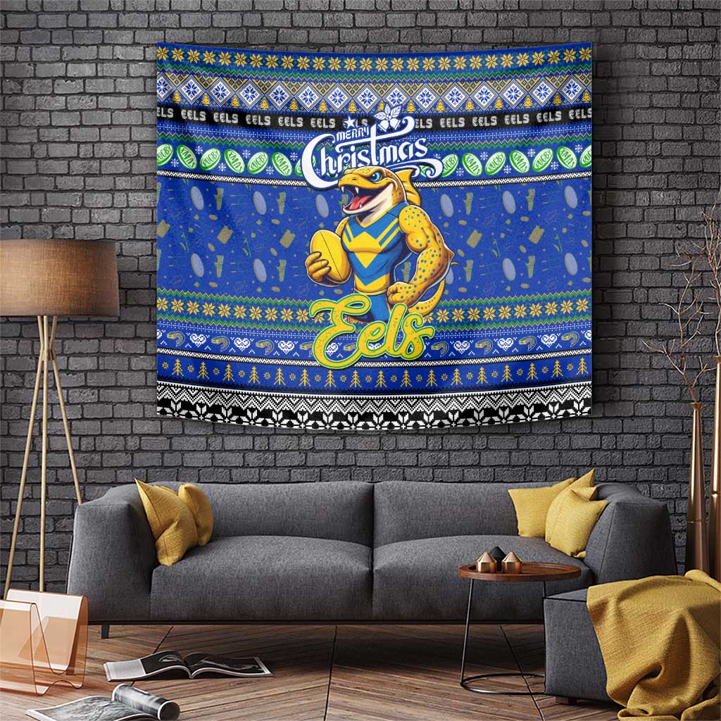 Eels Rugby Xmas Tapestry Australia NRL Mascot