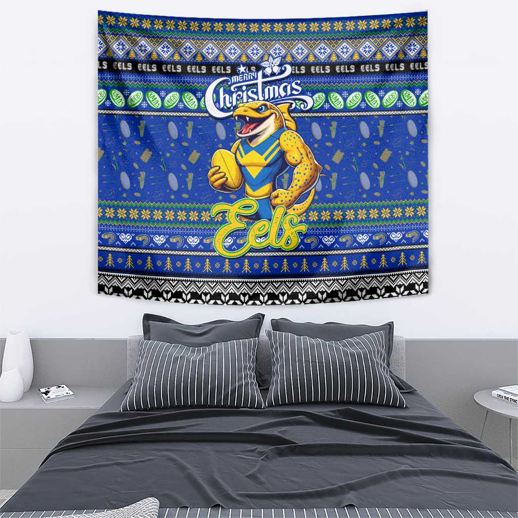 Eels Rugby Xmas Tapestry Australia NRL Mascot
