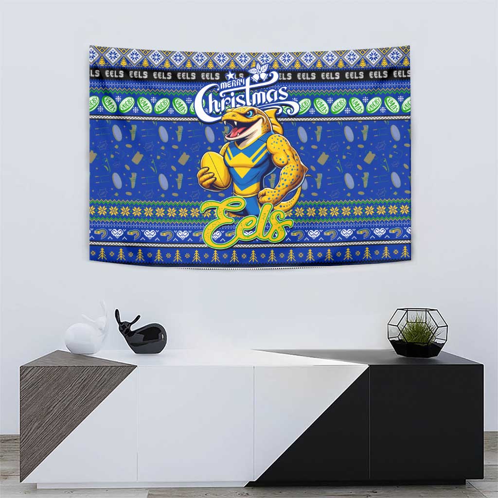 Eels Rugby Xmas Tapestry Australia NRL Mascot